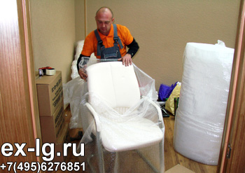 упаковка стульев, как упаковывать стулья для перееда